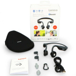 Lenco Bone Conduction Bluetooth® headphone Black