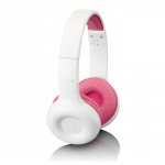 Lenco Kids headphone 85dB with stickers Pink Lenco Kids headphone 85dB with stickers Pink