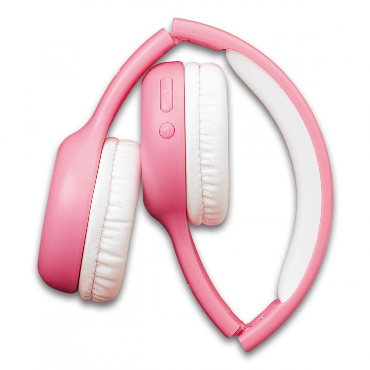 Lenco Kids Bluetooth® headphone with stickers Pink Lenco Kids Bluetooth® headphone with stickers Pink