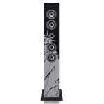 ICES Tower speaker, bt, pll fm, usb, print ICES Tower speaker, bt, pll fm, usb, print