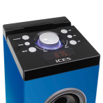 ICES Tower speaker, bt, pll fm, usb ICES Tower speaker, bt, pll fm, usb
