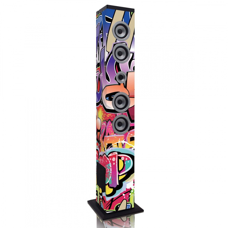 ICES Tower speaker, bt, pll fm, usb ICES Tower speaker, bt, pll fm, usb