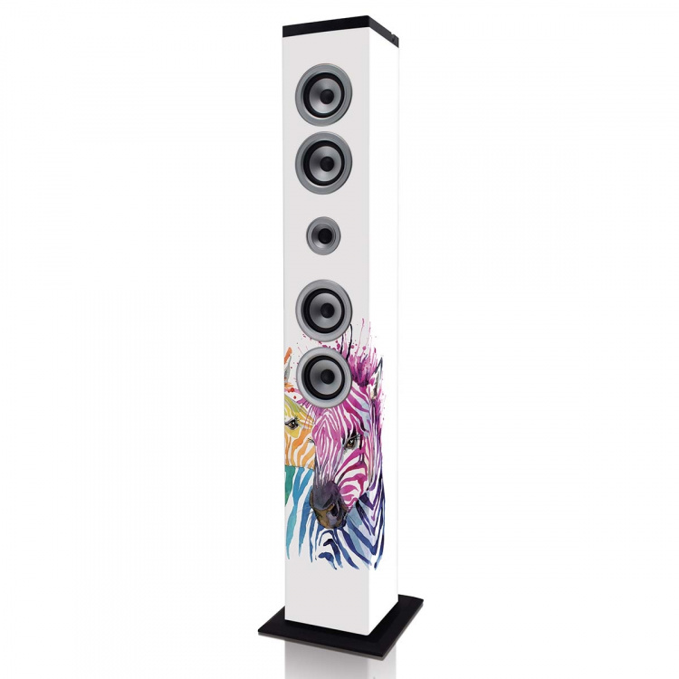 ICES Tower speaker, bt, pll fm, usb ICES Tower speaker, bt, pll fm, usb
