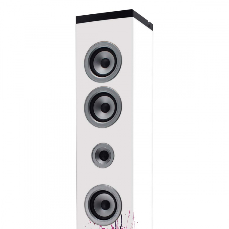 ICES Tower speaker, bt, pll fm, usb ICES Tower speaker, bt, pll fm, usb