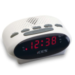 ICES Clock radio White ICES Clock radio White
