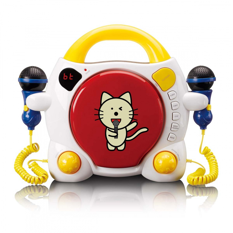 Lenco Portable CD player Bluetooth® 2 mics