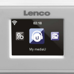 Lenco Kitchen Internet Radio with FM White Lenco Kitchen Internet Radio with FM White
