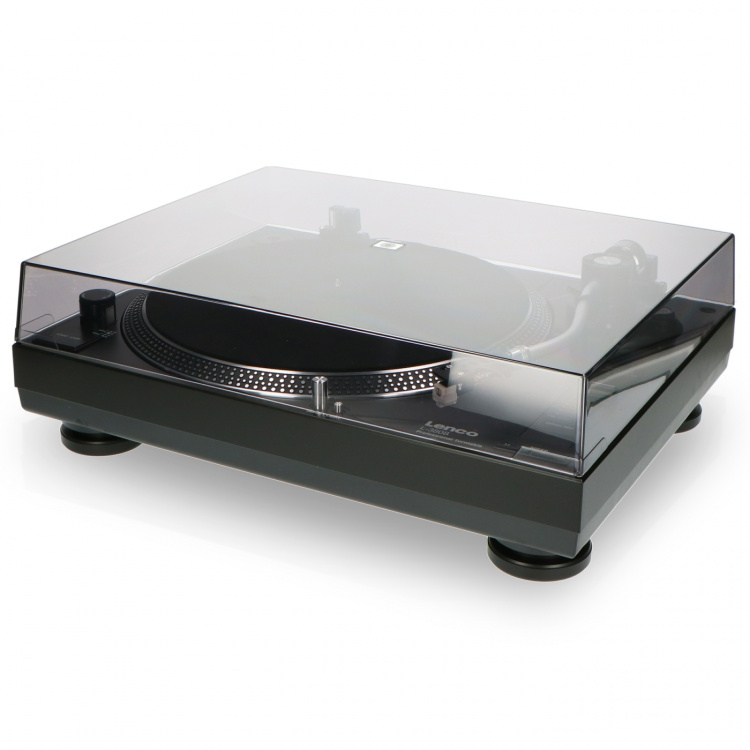 Lenco Direct drive turntable Black