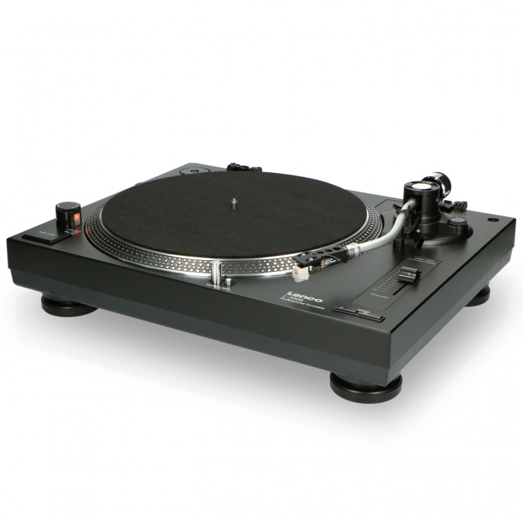 Lenco Direct drive turntable Black