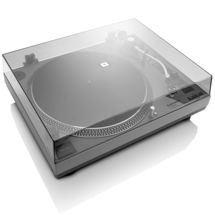 Lenco Turntable direct drive PC encode CE-UK Grey Lenco Turntable direct drive PC encode CE-UK Grey