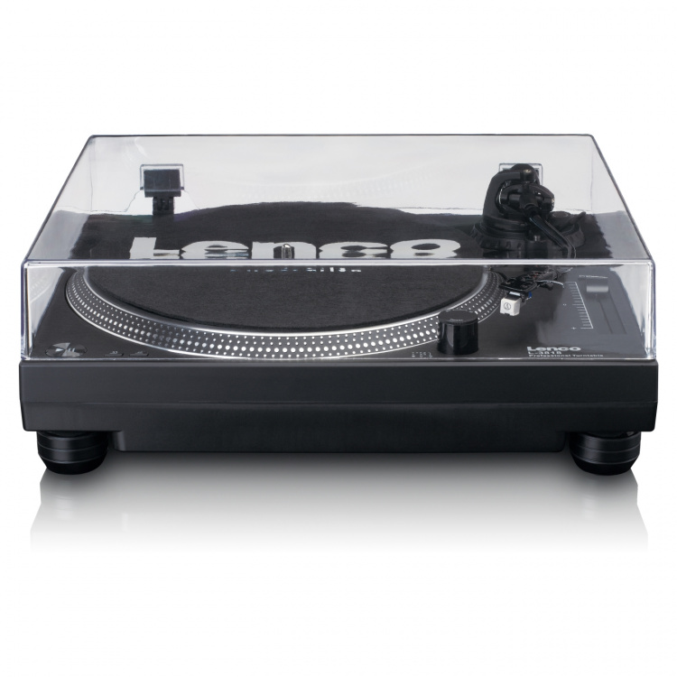 Lenco Direct drive Record Player with USB/PC Encoding Black Lenco Direct drive Record Player with USB/PC Encoding Black