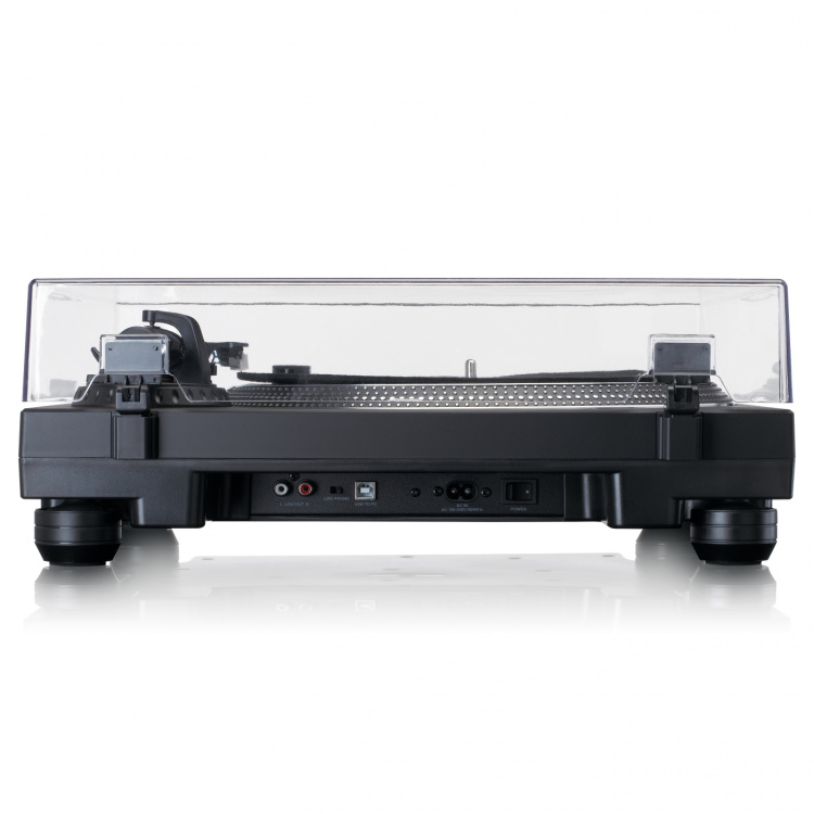 Lenco Direct drive Record Player with USB/PC Encoding Black Lenco Direct drive Record Player with USB/PC Encoding Black