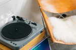 Lenco Record Player with USB direct encoding Grey