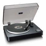 Lenco Fully automatic record player with Bluetooth® transmission and pre-amplifier Metal turntable platter and tonearm Black Lenco Fully automatic record player with Bluetooth® transmission and pre-amplifier Metal turntable platter and tonearm Black