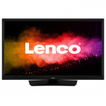 Lenco 24 inch HD LED TV with DVB-T2 DVB-C DVB-S2 12V Black Lenco 24 inch HD LED TV with DVB-T2 DVB-C DVB-S2 12V Black