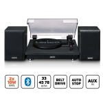 Lenco Record Player with Bluetooth® reception and two external speakers Lenco Record Player with Bluetooth® reception and two external speakers