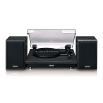 Lenco Record Player with Bluetooth® reception and two external speakers Lenco Record Player with Bluetooth® reception and two external speakers