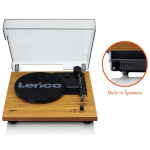 Lenco Record Player with built-in speakers - Wood Lenco Record Player with built-in speakers - Wood