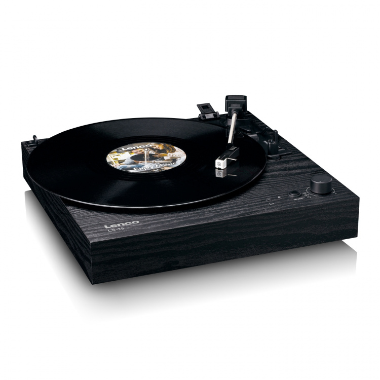 Lenco Record player with Bluetooth®, two built-in speakers, and AT3600L cartridge Black Lenco Record player with Bluetooth®, two built-in speakers, and AT3600L cartridge Black