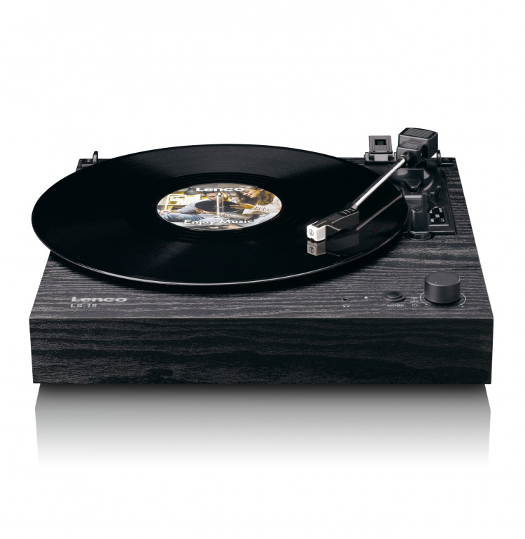Lenco Record player with Bluetooth®, two built-in speakers, and AT3600L cartridge Black Lenco Record player with Bluetooth®, two built-in speakers, and AT3600L cartridge Black