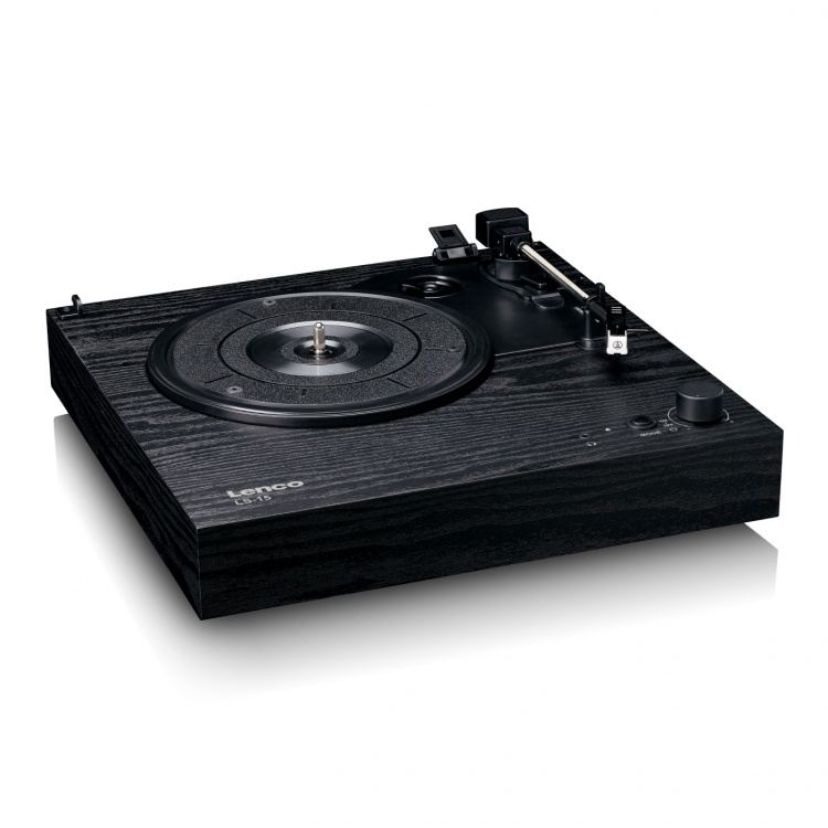 Lenco Record player with Bluetooth®, two built-in speakers, and AT3600L cartridge Black Lenco Record player with Bluetooth®, two built-in speakers, and AT3600L cartridge Black