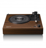 Lenco Record player with Bluetooth®, two built-in speakers, and AT3600L cartridge Wood