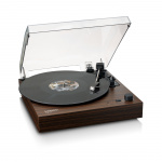 Lenco Record player with Bluetooth®, two built-in speakers, and AT3600L cartridge Wood