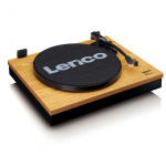Lenco Record Player with Bluetooth® and two separate speakers Wood Lenco Record Player with Bluetooth® and two separate speakers Wood