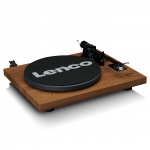 Lenco Record player with built-in amplifier and Bluetooth® plus 2 external speakers Wood Lenco Record player with built-in amplifier and Bluetooth® plus 2 external speakers Wood
