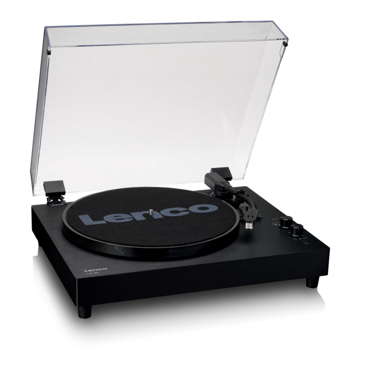 Lenco Wooden turntable with built-in speakers and Bluetooth® Lenco Wooden turntable with built-in speakers and Bluetooth®