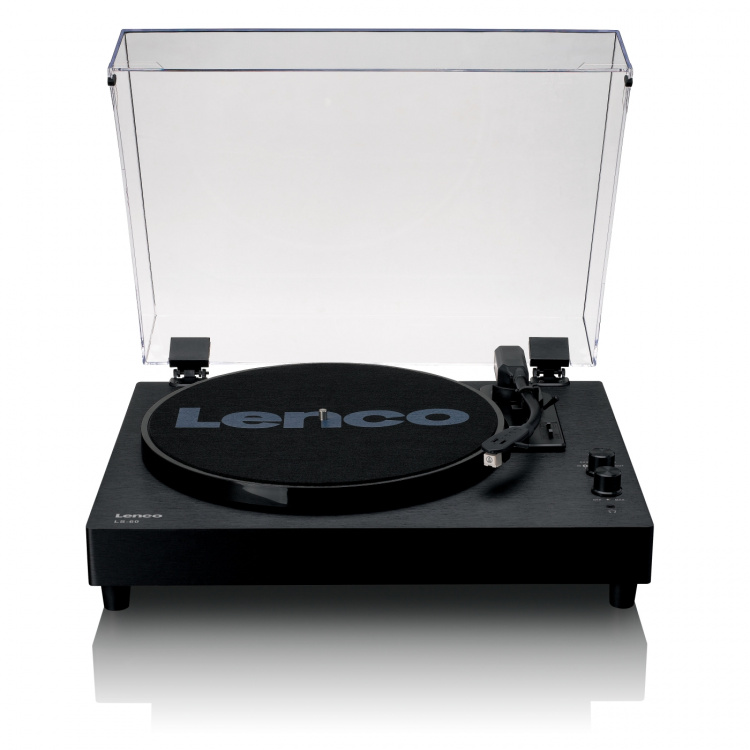 Lenco Wooden turntable with built-in speakers and Bluetooth® Lenco Wooden turntable with built-in speakers and Bluetooth®