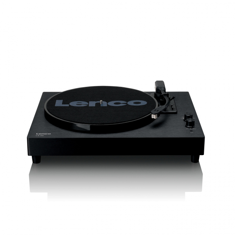 Lenco Wooden turntable with built-in speakers and Bluetooth® Lenco Wooden turntable with built-in speakers and Bluetooth®