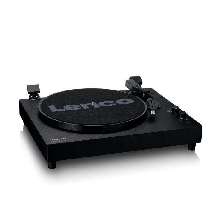 Lenco Wooden turntable with built-in speakers and Bluetooth® Lenco Wooden turntable with built-in speakers and Bluetooth®