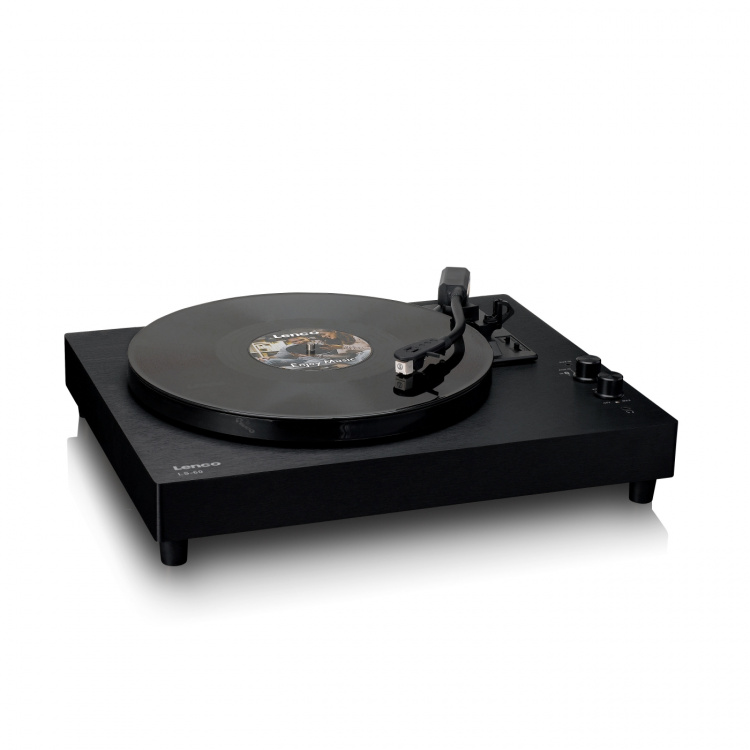 Lenco Wooden turntable with built-in speakers and Bluetooth® Lenco Wooden turntable with built-in speakers and Bluetooth®