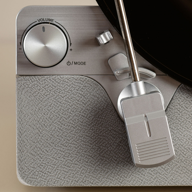 Lenco Fully automatic vertical record player with built-in speakers and Bluetooth Silver Lenco Fully automatic vertical record player with built-in speakers and Bluetooth Silver