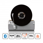 Lenco Fully automatic vertical record player with built-in speakers and Bluetooth Silver Lenco Fully automatic vertical record player with built-in speakers and Bluetooth Silver