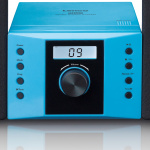 Lenco Stereo system with FM radio and CD player Blue