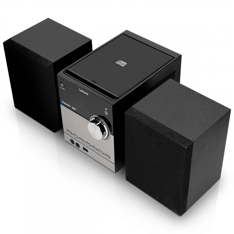 Lenco Micro set with DAB+/FM/CD/Bluetooth® & USB player - Black Lenco Micro set with DAB+/FM/CD/Bluetooth® & USB player - Black