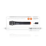 Lenco Microphone | Wireless | with 6,3 mm battery powered receiver