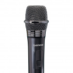 Lenco Set of 2 wireless microphones with portable battery powered receiver Lenco Set of 2 wireless microphones with portable battery powered receiver