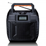Lenco High power portable outdoor DAB+/FM radio with Bluetooth® IPX5 water-resistant Grey Lenco High power portable outdoor DAB+/FM radio with Bluetooth® IPX5 water-resistant Grey