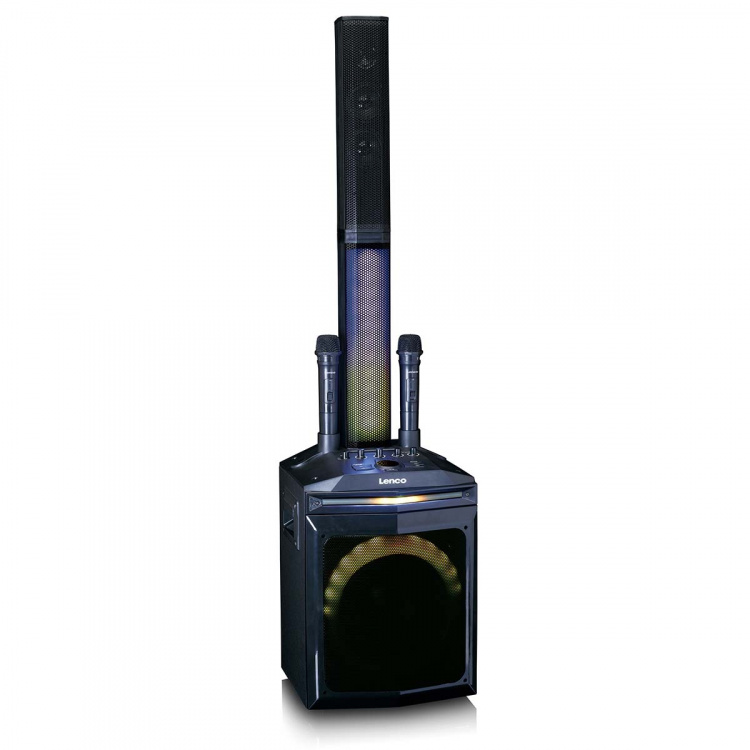 Lenco PA with Subwoofer and detachable tweeter column Lenco PA with Subwoofer and detachable tweeter column