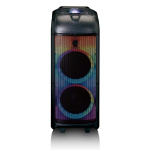 Lenco PA with full front LED lighting and disco ball Lenco PA with full front LED lighting and disco ball