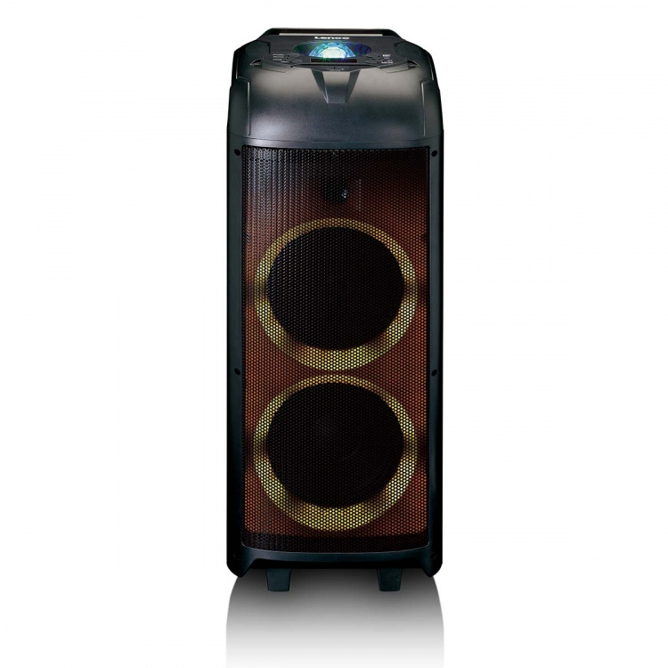 Lenco PA with full front LED lighting and disco ball Lenco PA with full front LED lighting and disco ball