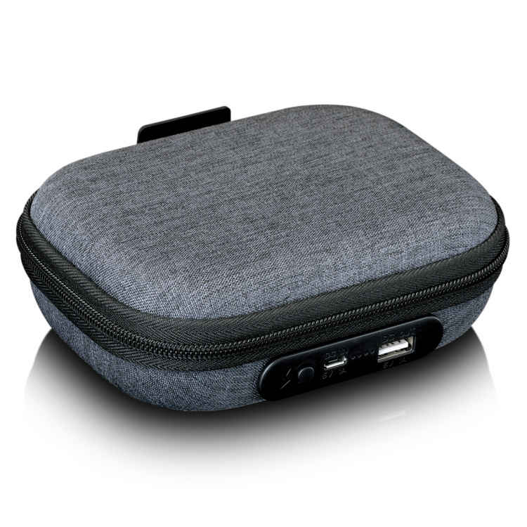 Lenco Case with built-in powerbank Grey Lenco Case with built-in powerbank Grey