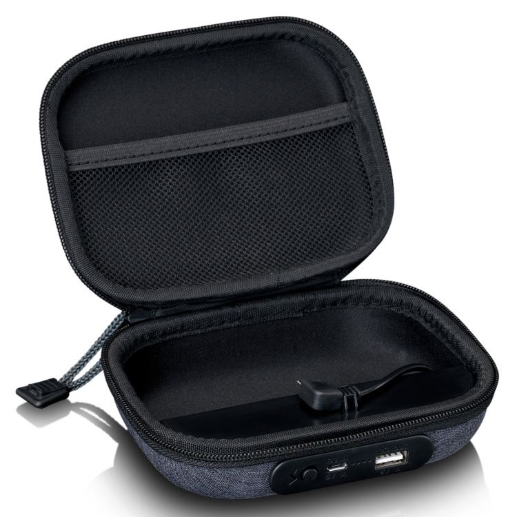 Lenco Case with built-in powerbank Grey Lenco Case with built-in powerbank Grey