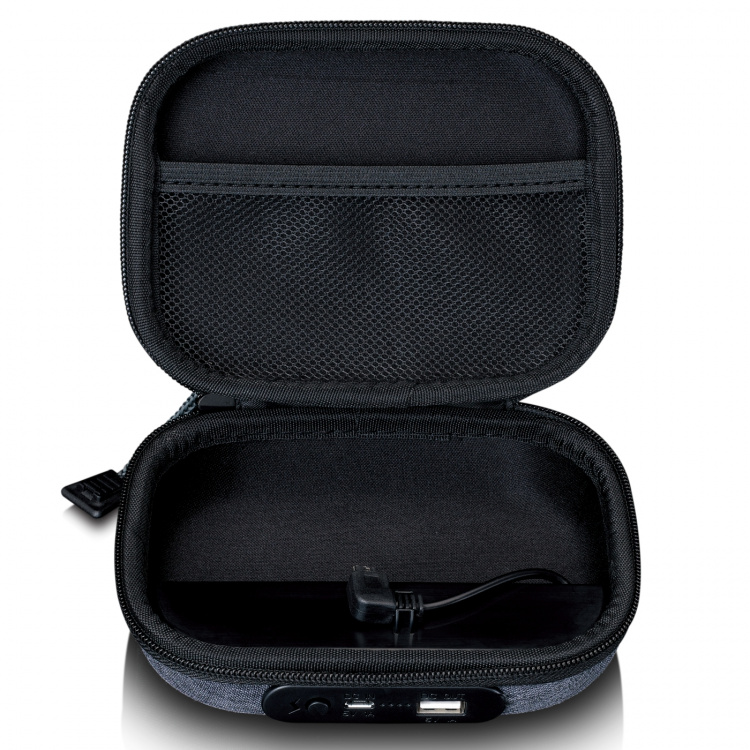 Lenco Case with built-in powerbank Grey Lenco Case with built-in powerbank Grey