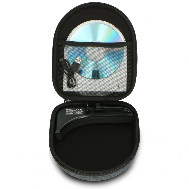 Lenco Powerbank case for Discman 5000mah Grey