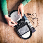 Lenco Powerbank case for Discman 5000mah Grey