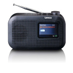 Lenco Portable DAB+/FM radio with Bluetooth® color dislay battery Black Lenco Portable DAB+/FM radio with Bluetooth® color dislay battery Black